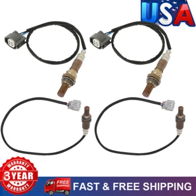 4X Oxygen Sensor Up+Downstream O2 Sensor For 2002-2008 Jaguar X-TYPE 3.0L V6 - Изображение 1 из 4