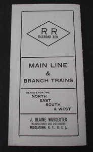 1920s RAILROAD REO Illustrated Brochure, REO Cars & Trucks on the Rails - Picture 1 of 10