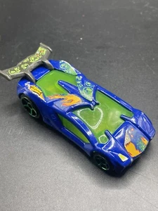 Hot Wheels 2012 Impavido McDonald's Happy Meal toy (blue) - Picture 1 of 8