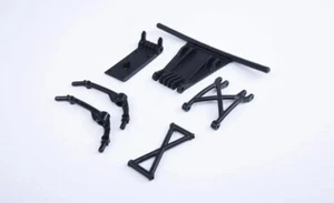 Front Bumper Set Plastic for 1/5 Scale HPI KM Rovan Baja 5B 5T 5SC - Picture 1 of 5