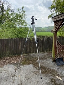 Manfrotto 058 Professional Tripod With 3 way 029 Head - Good Condition - £175 - Picture 1 of 14
