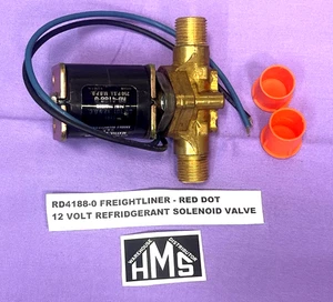 RD4188-0 FREIGHTLINER - RED DOT  12 VOLT  REFRIDGERANT SOLENOID VALVE - Bild 1 von 4