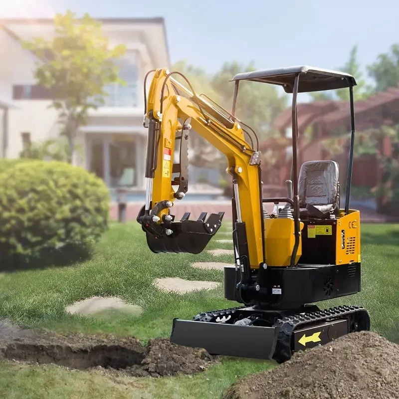 1,0t Minibagger Bagger 9,5 kW Kompaktbagger Raupenbagger Kleinbagger Lader - Bild 1 von 4