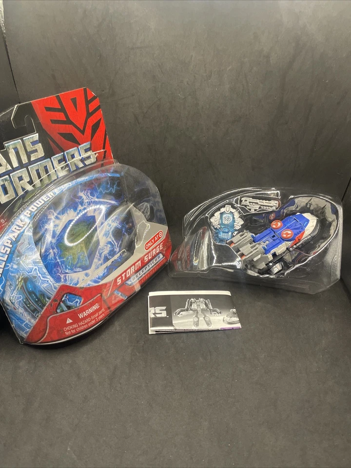 2007 Transformers Cybertron Decepticon STORM SURGE Scout Class 100% Complete - Image 1 of 4