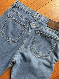 Vintage Calvin Klein Denim Straight Leg Jeans-Made In USA-Sz. 12 Womens - Picture 1 of 7