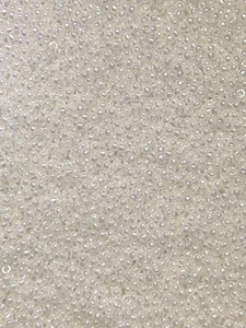 Miyuki 11/0 Runde Rocailles kleine Perlen weiße Perle Ceylon 11-528 24 Gramm - Bild 1 von 1