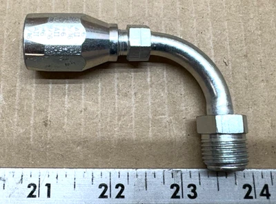 Eaton AII 90 DEGREE 5/16 - 6  FITTING 1210 DOT - Image 1 of 4