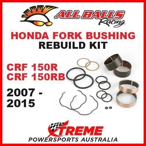 Kit de sellado de buje de horquilla MX Honda CRF150R CRF150RB CRF 150R 150RB 2007-2015, todo Ba Foto 1 de 1