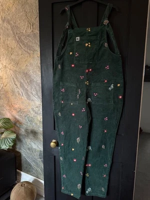 Pelele Lucy & Yak Bosque Verde Cordón Floral Bordado Bella Original UK12L Foto 1 de 4