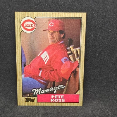 1987 Topps - Pete Rose #393 Foto 1 de 2