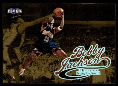1998-99 Fleer Ultra Gold Medallion Edition Bobby Jackson Washington Wizards #37G - Image 1 of 2