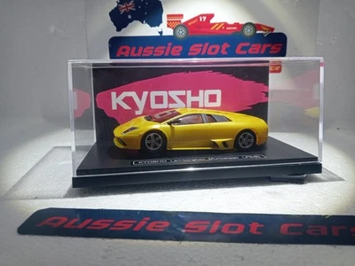 SUPER RARE KYOSHO LAMBORGHINI MURCIELAGO  DSLOT dNANO SLOTCAR 1/43 - EC - Case - image 1 of 4