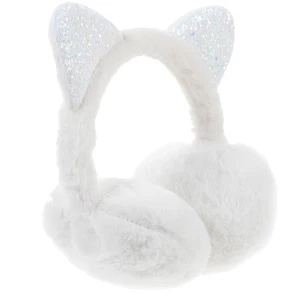 Cold Weather Ear Protection Girls Muff Faux Muffs Winter Covers - Picture 1 of 12