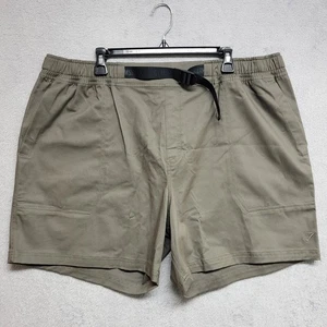 Gymshark Shorts Herren XXXL grau Gürtel Ruhetag gewebtes Canvas Stretch Chino - Bild 1 von 11