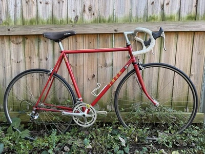 Bicicleta de Carretera Trek Cheri Roja Años 80 De Colección 531 Reynolds 55cm Mediana 105 Foto 1 de 4