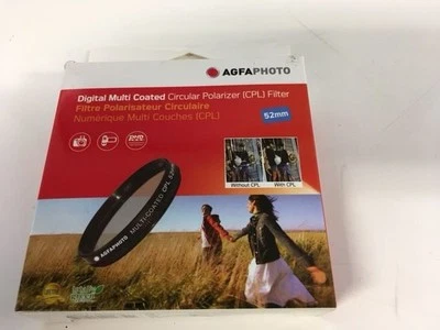 Agfa 77mm Circular Polarizer CPLfits All Major Brands Lenses  - Image 1 of 2