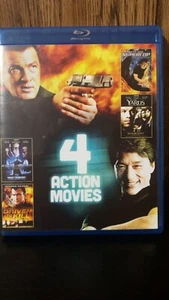 4-FILM Action Pack V.4 On Blu-Ray With Steven Seagal Very Good - Imagen 1 de 4