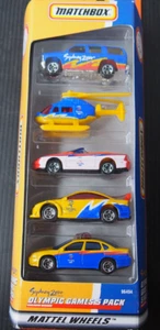 1999 Matchbox Sydney 2000 Olympic Games 5 CAR GIFT PACK - Picture 1 of 3