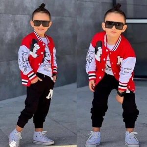Mickey Mouse Boys Clothing Set: Trendy Boys and Baby Clothing Fashion- Kids Wear - Picture 1 of 9