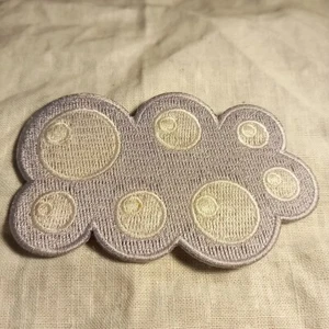 My Little Pony ricamato IRON-ON patch MLP derpy muffins cutie mark nuovo - Foto 1 di 3