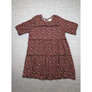 Knox Rose Floral Print Stufen Kleid Kurzarm Freizeit XXL ditsy floral boho - Bild 1 von 9