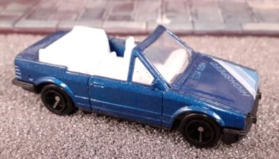 De colección Welly Ford Escort MK3 Cabriolet Convertible Azul Metálico Como Nuevo China Foto 1 de 4