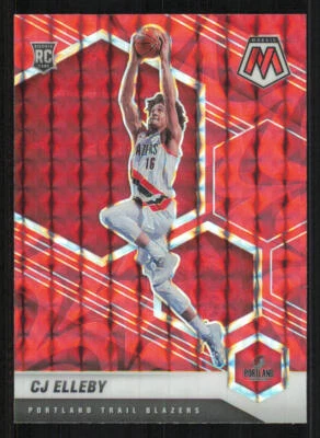 2020-21 Panini Mosaic Mosaic Reactive Red #232 CJ Elleby - Image 1 of 2