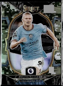 2022-23 Panini Select Premier League Terrace Camo Prizm /225 Erling Haaland #6🔥 - Picture 1 of 1
