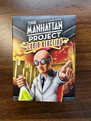 The Manhattan Project Chain Reaction Card Game (1-5 players) NEW - FREE POSTAGE - Image 1 of 4