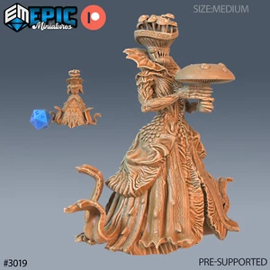 6K Resin 32mm Epic Miniatures Fungus Queen Mushroom (Medium) for D&D - Bild 1 von 1