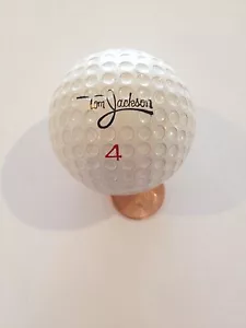 Bola de golf Turfmaster 1965 con logotipo de la firma Tom Jackson #4 Japón - Imagen 1 de 3