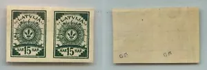 Latvia 🇱🇻 1919 SC 45 mint pair. rtb9369 - Picture 1 of 1