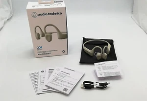 Audio-Technica ATH-CC500BT2 Wireless Earphones Bluetooth Cartilage beige - Zdjęcie 1 z 4