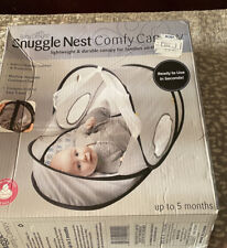 Baby Delight Snuggle Nest Comfy Canopy, Grey  New Open Box