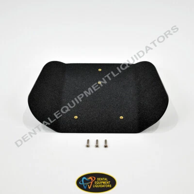 DENTAL EQUIPMENT LIQUIDATORS Dental Chair Replacement Plastic Headrest for A-dec 1005 Model w/Screws