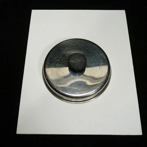 Lifetime 6 3/4" Saucepan Lid Vintage Stainless Steel Replacement Lid crack knob - Picture 1 of 3