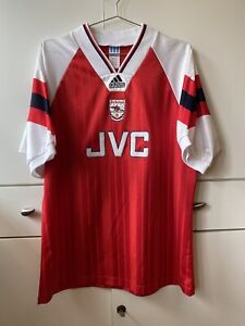 Arsenal FC Trikot Heim 1992/1994 Adidas Equipment Gr. L