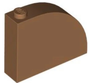 LEGO® Part 65734 - Slope, Curved 4 x 1 x 2 2/3 with Stud - Picture 1 of 3