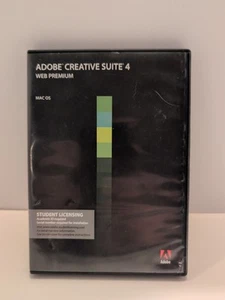 Adobe Creative Suite 4 WebPremium Mac OS Dreamweaver Student Licensing - Picture 1 of 2