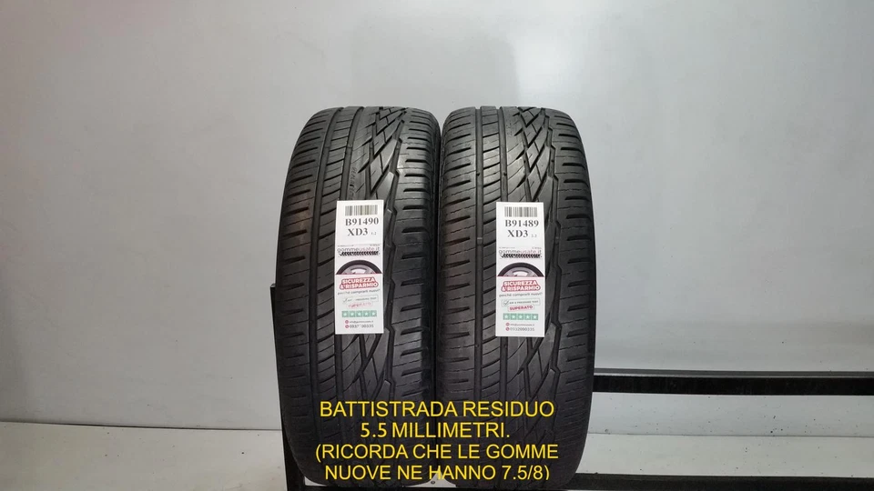 Gebrauchte Reifen 235/55R18 100H General Grabber GT M+S Gebrauchtreifen B91490 - Bild 1 von 1