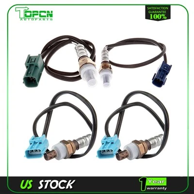 适用于 02 - 2003 日产 Maxima 3.5L 上游下游 L+R 氧气传感器 O2 4 件 — 第 1/4 张图片