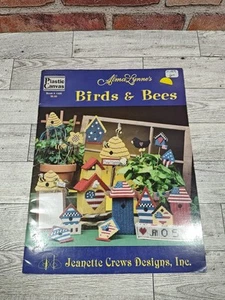 Alma Lynne's BIRDS & BEES Plastic Canvas Booklet Of 8 Design Charts Instructions - Picture 1 of 5