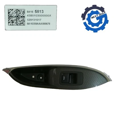Nuevo interruptor y bisel de ventana trasera derecha GM 2016-22 para Chevy Malibu 84165813 Foto 1 de 4