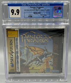 Panzer Dragoon Sega Saturn Sealed New CGC 9.9 A+ Graded
