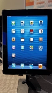 RARE!!! iOS 6.1.3 Apple iPad 2 Black 9.7in , Wi-fi & 4G. 64GB. No iCloud Lock - Picture 1 of 13