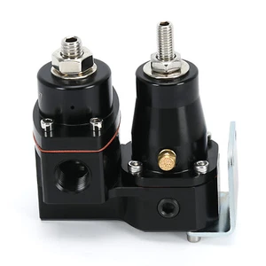 EFI to Carb Dual Stage Fuel Pressure Regulator Kit 5-9 PSI 1/8"NPT Universal FPR - Picture 1 of 12
