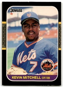 1987 DONRUSS KEVIN MITCHELL RC NEW YORK METS #170