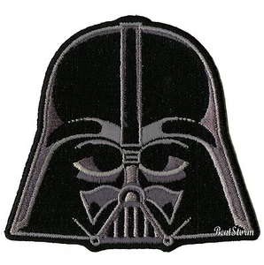 NEW Star Wars Darth Vader Helmet Embroidered  IRON ON Patch Badge 3" x 2 3/4" - Picture 1 of 1