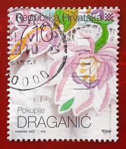 Croacia HRVATSKA 2010 7,10 k flor usada Mi 939 Scott 761 excelente 6152 - Imagen 1 de 2