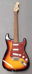 (MA2) Fender Squier Strat Electric Guitar - Red Turquoise Sunburst - Picture 1 of 11